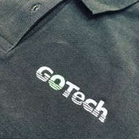 Logo gestickt Gotech